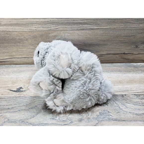 Worlds Softest Plush Puppy Dog Gray Stuffed Animal Toy - Picture 5 of 6